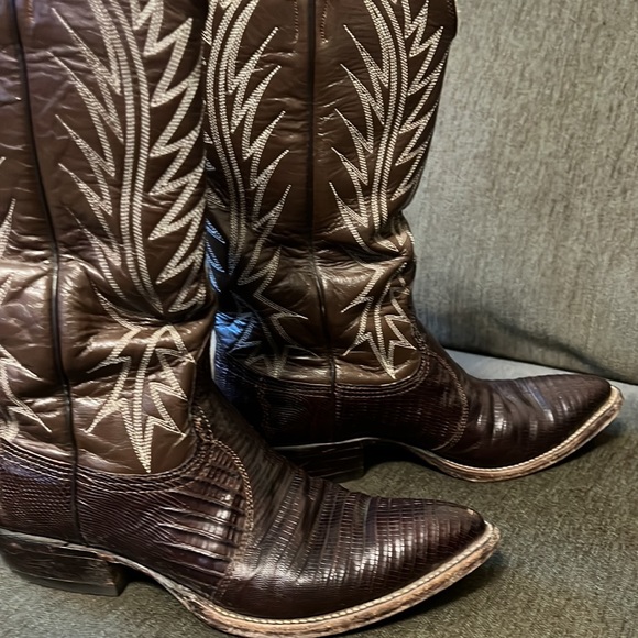 Nocona lizard boots-vintage - Picture 2 of 8